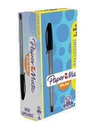 Papermate InkJoy 100 M Balpen Zwart - 2