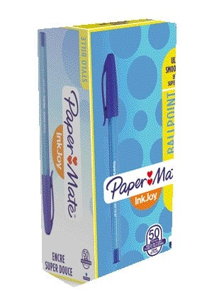 Papermate Inkjoy 100 M Blauw – snel en zuiver schrijven - 3