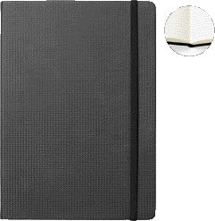 Quantore Notitieboek A5 linnen 192 blz 80 g/m² motief