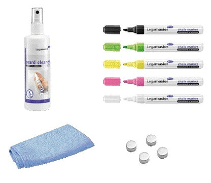 Legamaster Glasbord Starterkit - Compleet voor gebruik en reiniging