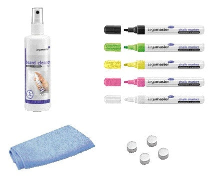 Legamaster Glasbord Starterkit - Compleet voor gebruik en reiniging
