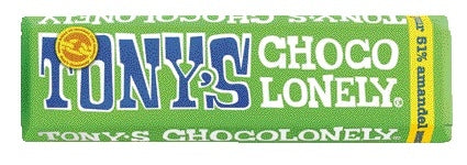 Tony Chocolonely Amandel Zeezout Reep 47g