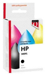 Quantore HP 300XL Zwart Inktcartridge