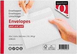 Envelop Quantore C6 114x162mm 80g met zelfklevende sluiting - 3