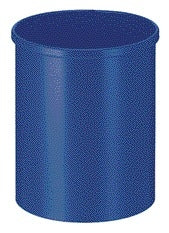 Blauwe Ronde Papierbak 15L, 25.5cm