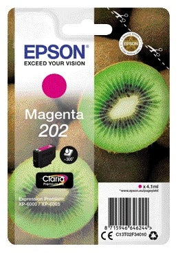 Epson 202 T02F34 (T02F34) Rood Inktcartridge