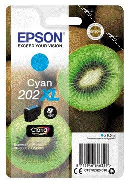 Epson 202XL T02H24 Blauw Inktcartridge voor foto- en documentkwaliteit