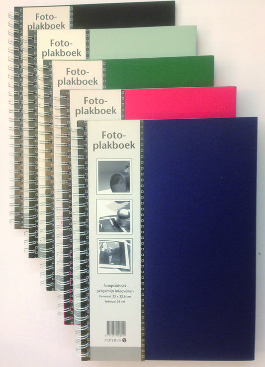 Fotoplakboek Papyrus 28x40cm 24vel