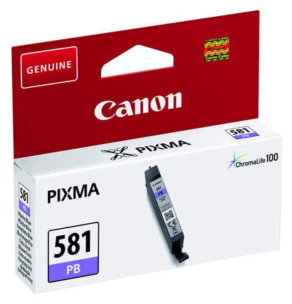 Inktcartridge Canon CLI-581XL Foto Blauw, Print tot 1660 pagina's