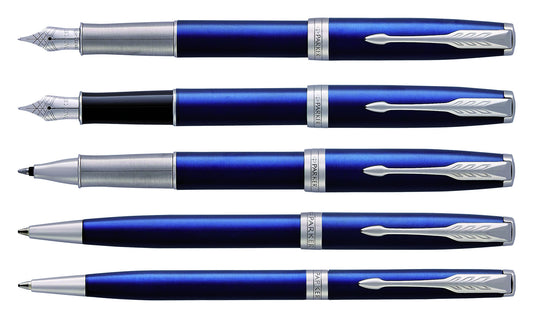 Balpen Parker Sonnet CT Lak Blauw Medium - 3