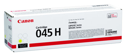 Canon 045H Geel Tonercartridge - Origineel, 2.200 pagina's - 2