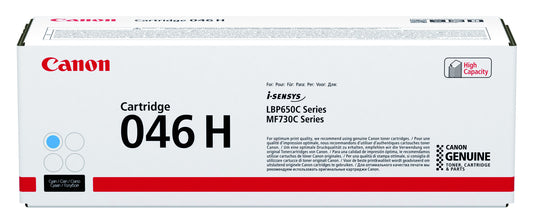 Canon 046H Blauw Tonercartridge - Hoge capaciteit