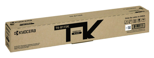 Kyocera TK-8115K Zwart Toner Cartridge (12.000 pagina's)