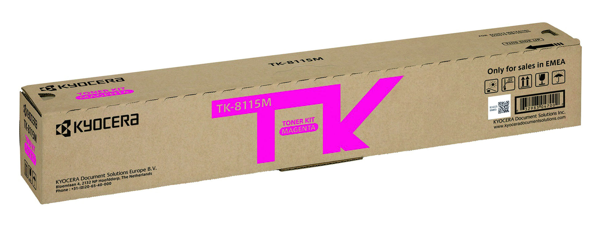 Kyocera TK-8115M Rood Toner Cartridge (6.000 pagina's)