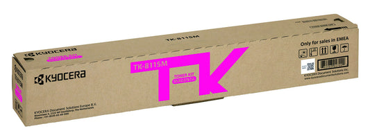 Kyocera TK-8115M Rood Toner Cartridge (6.000 pagina's)