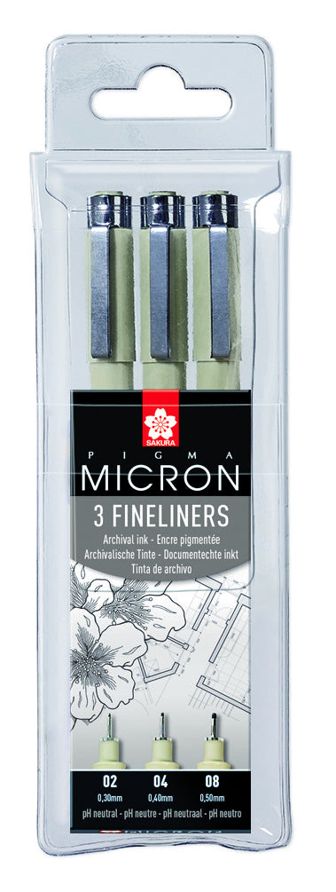 Sakura Pigma Micron Fineliner Zwart