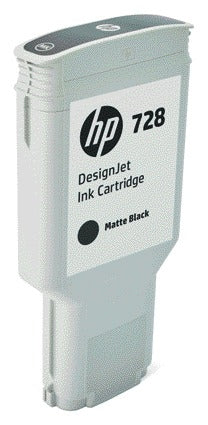 HP F9J68A 728 Mat Zwart Inktcartridge