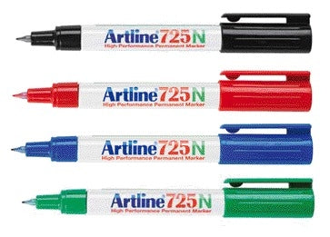 Fineliner Artline 725 rond 0.4mm groen - 2
