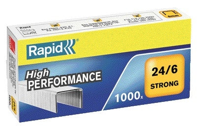 Gegalvaniseerde sterke nietjes 6 mm voor nietmachines, 1000 stuks