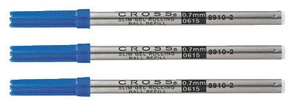 Cross Slim gel rollerpenvulling blauw voor klassieke modellen - 2