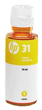 HP 31 Geel Navulinkt 1VU28AE voor HP Printers