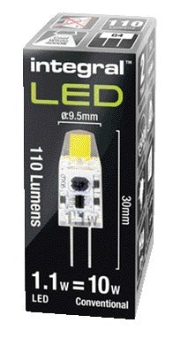 Integral GU4 LED Koel Wit 4000K 1W 110 Lumen