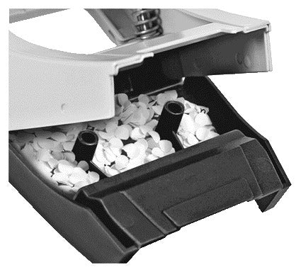 Perforator Leitz Nexxt bureau 25 vel zwart, met schaal en opvangbak - 3