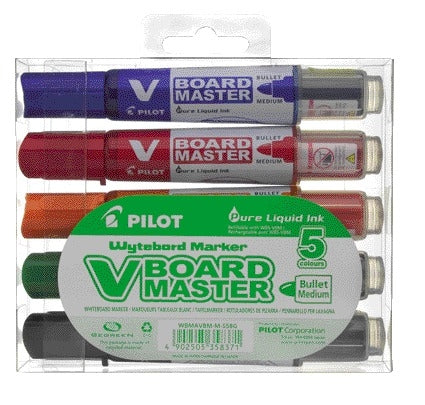 Pilot Begreen Whiteboard Marker Rond 2,3mm Assorti
