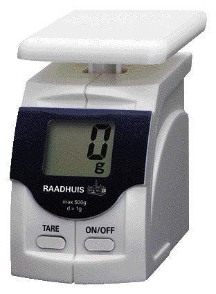 Raadhuis digitale briefweger 500 gram met 1 gram nauwkeurigheid