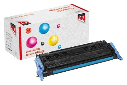 Toner Quantore HP Q6001A 124A Blauw, Alternatief voor HP