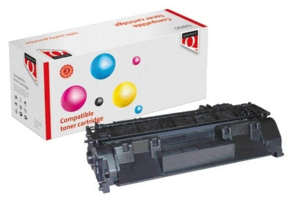 Quantore HP CE505A 05A Zwarte Tonercartridge - Alternatief
