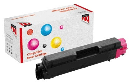 Gereconditioneerde rode Kyocera TK-590M tonercartridge