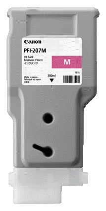 Canon PFI-207 Rood inktcartridge (300ml)