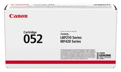 Canon 052 Zwart Tonercartridge, tot 3100 pagina's