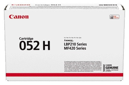 Canon 052H Zwart Tonercartridge voor Hogere Capaciteit