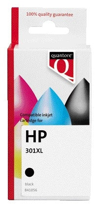 Inktcartridge Quantore HP 301XL CH563EE zwart voor HP printers