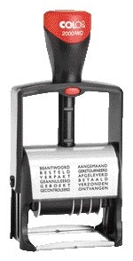 Colop 2000/WD Zelfinktende Woord-/Datumstempel