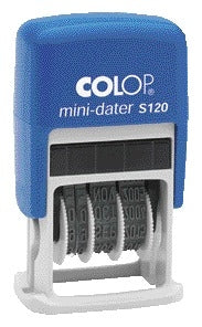 Datumstempel Colop S120F Mini-Dater Frans met 4mm Hoogte