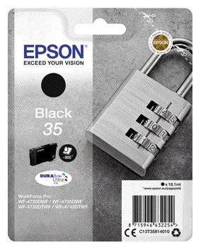 Epson 35 T3581 Zwart Inktcartridge - Hoge Capaciteit