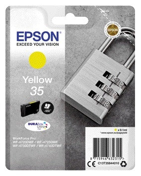 Epson 35 T3584 Geel inktcartridge voor hoge pagina-aantallen