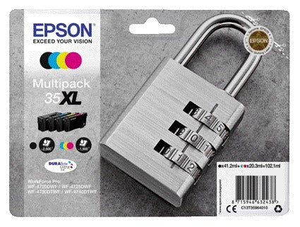 Epson 35XL T3596 Multicolor inktcartridge voor hoge capaciteit