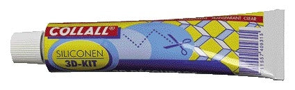 Collall Siliconenlijm 3D-kit 80ml voor decoratie en crafts
