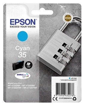 Epson 35 XL Blauw Inktcartridge (T3582) voor Efficiënt Printen