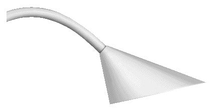 Bureaulamp UNILUX Sol LED wit met flexibele arm - 4