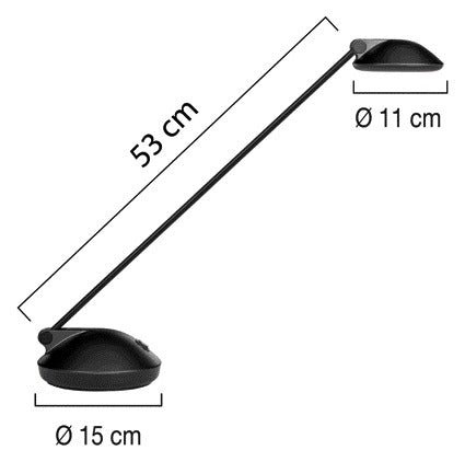 Bureaulamp Unilux Joker LED zwart - 2
