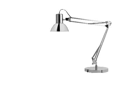 Bureaulamp Unilux Success LED Chroom met Verstelbare Arm - 3