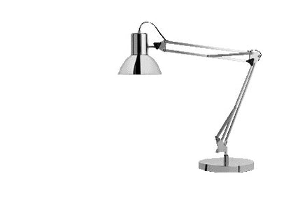 Bureaulamp Unilux Success LED Chroom met Verstelbare Arm - 3