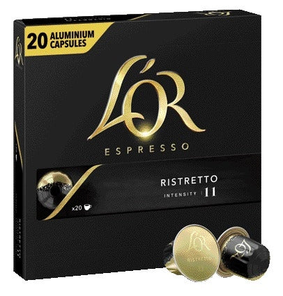 L'Or Espresso Ristretto Capsules 20 Stuks voor Nespresso