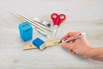 Viltstift edding 400 rond 1mm zwart - 4