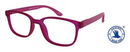 Leesbril I Need You +1.00dpt Rainbow roze